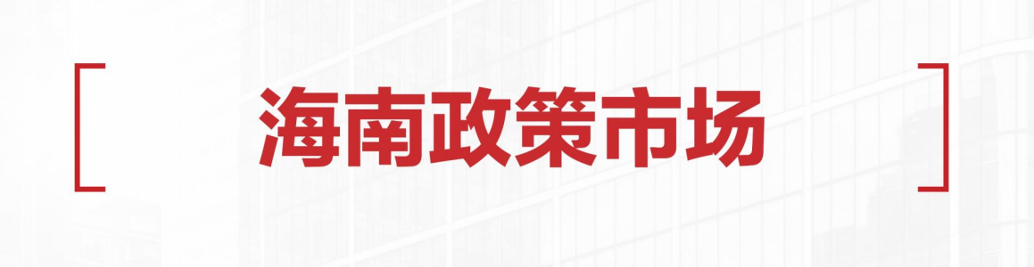 2021年5月   海南政策市场  三亚政策